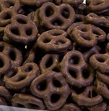 PRETZELS, DARK CHOCOLATE